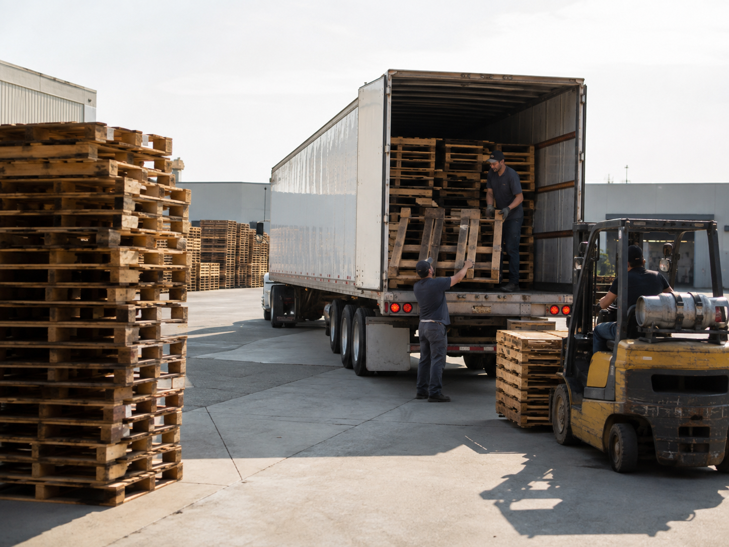 Pallet Buyback vs. Free Pallet Pickup | The Pallet Squad