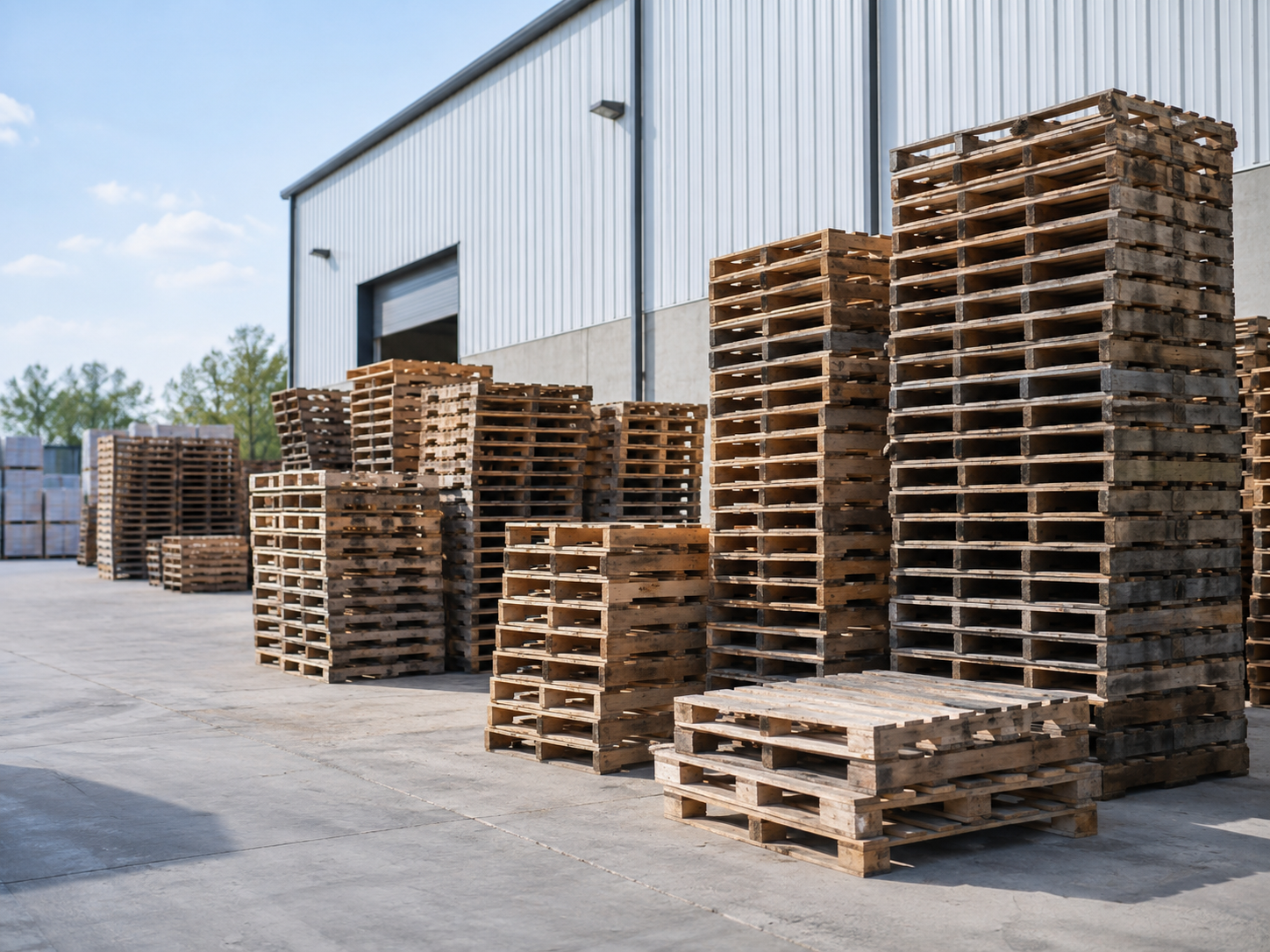 example image of pallet stacking