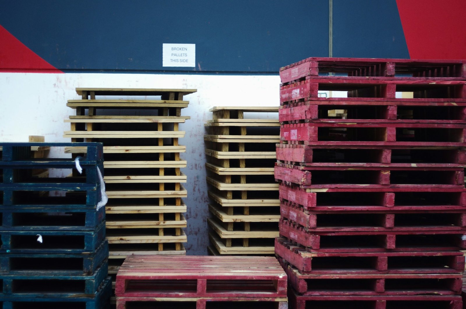 used pallets to be repurposed